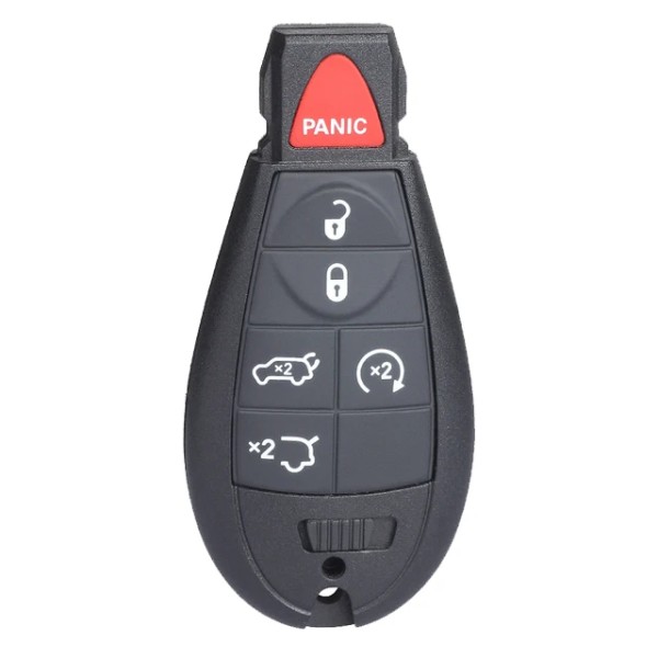 Jeep 6 Button Fobik 2008-2013 For IYZ-C01C / M3N5Y783X | Aftermarket